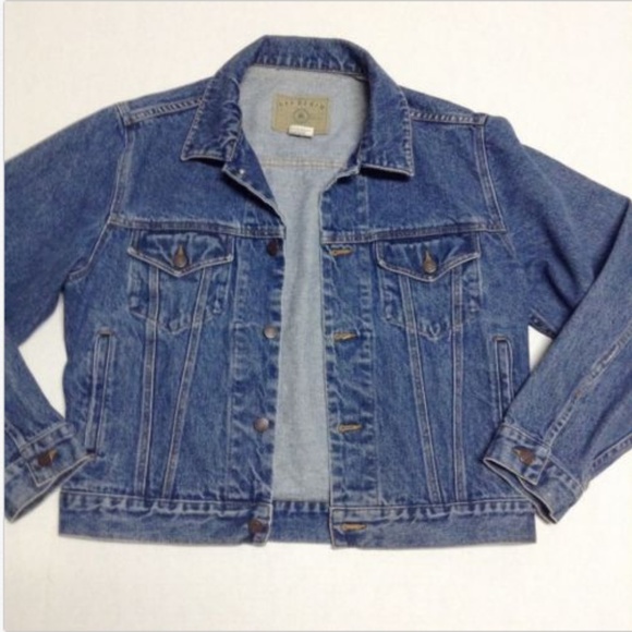 GAP Other - Vintage Gap dark wash trucker jean jacket